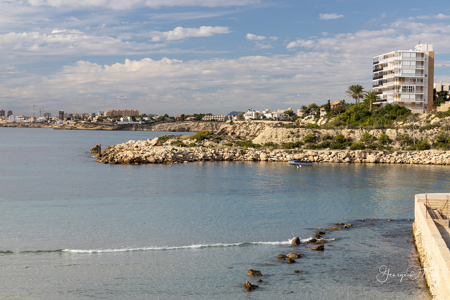 Cala-del-Morro Blanc Alicante Spain.