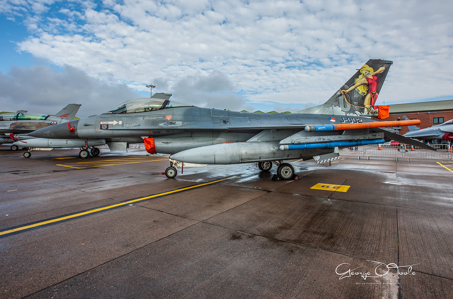 J-002 General Dynamics F-16AM Fighting Falcon Royal Netherlands Air Force