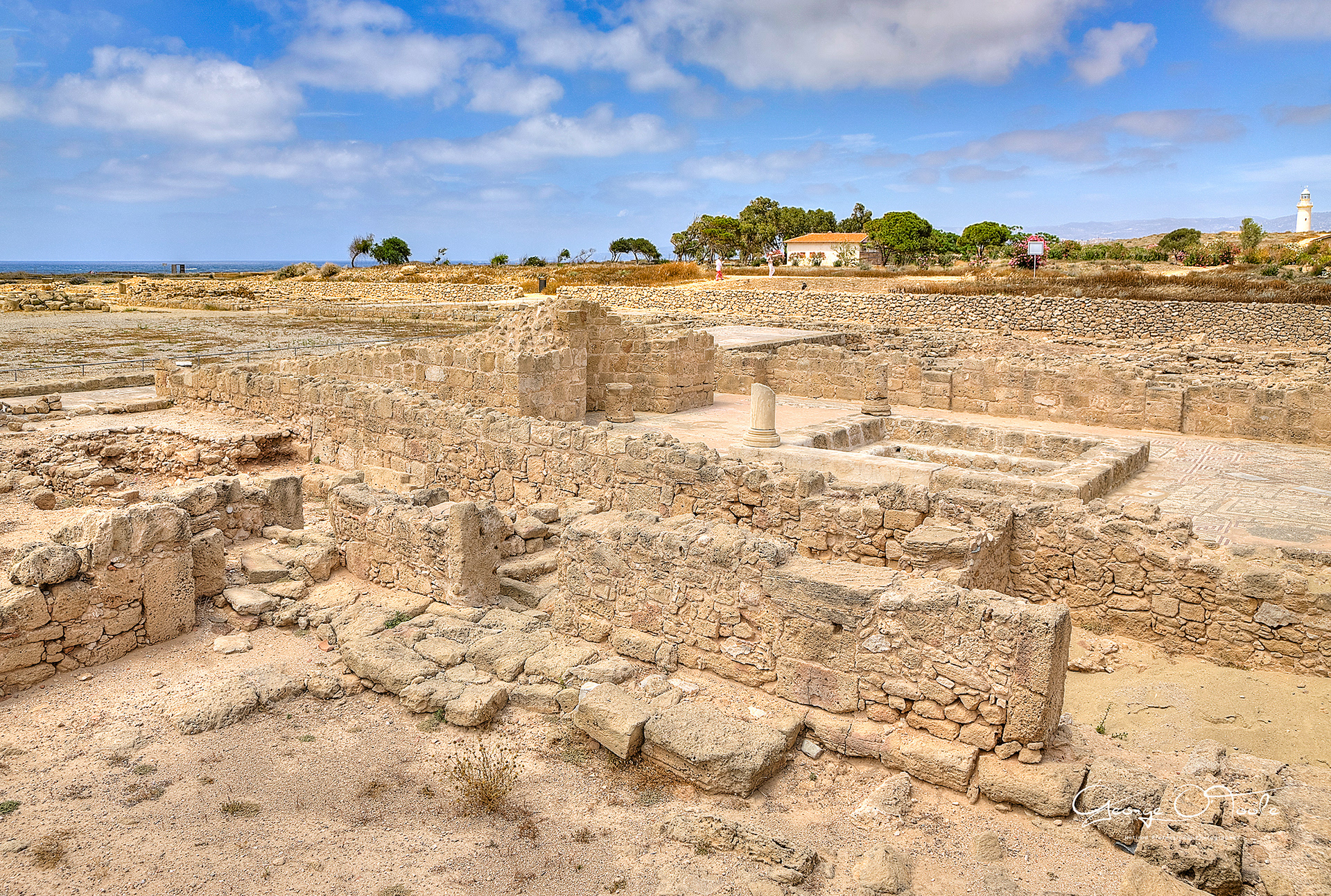 Kato-Archaeological-Site,-Paphos,-Cyprus-