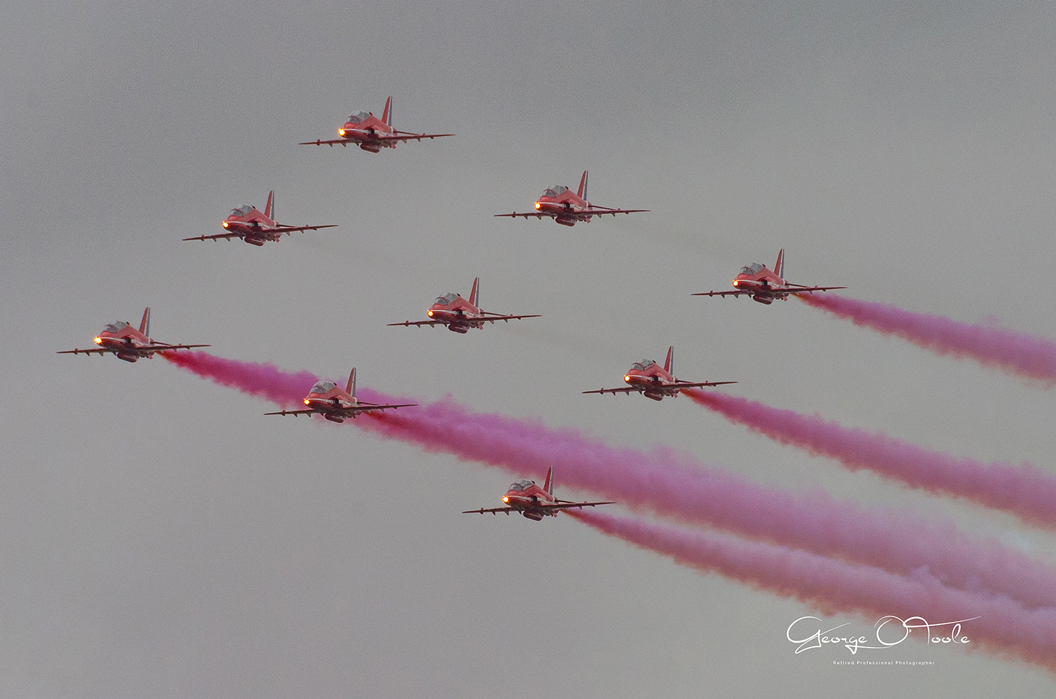 Diamond Nine The Red Arrows Royal Air Force