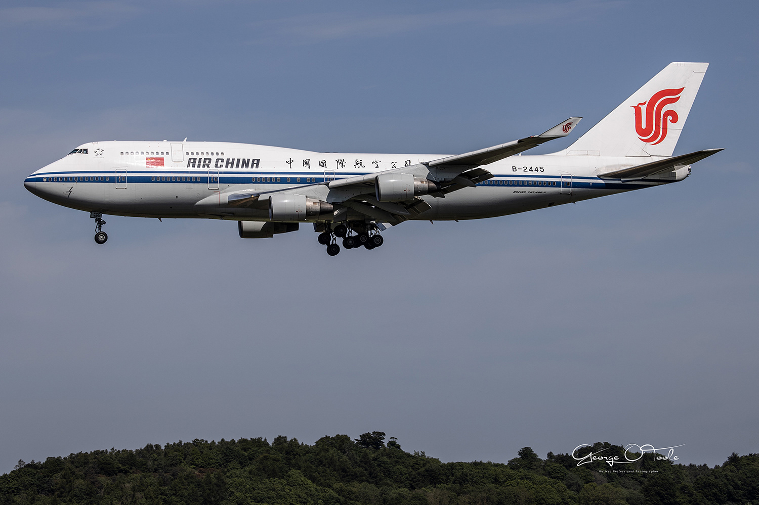 B-2445 Boeing 747-4J6 Air China