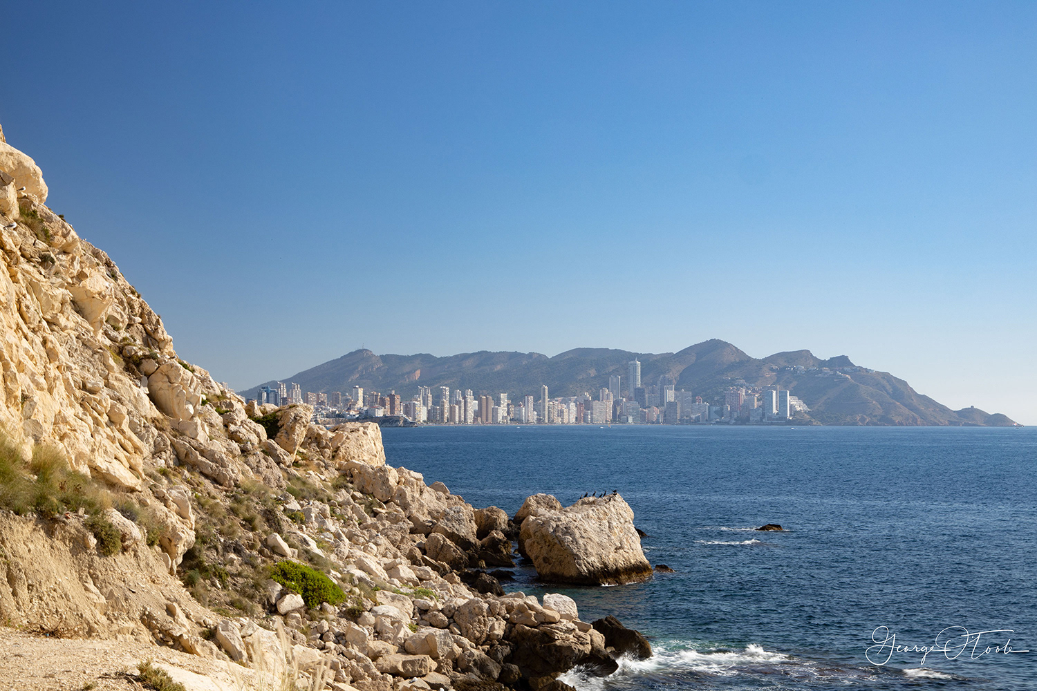 Benidorm from 2 Calle Torremanzanas Benidorm Spain.
