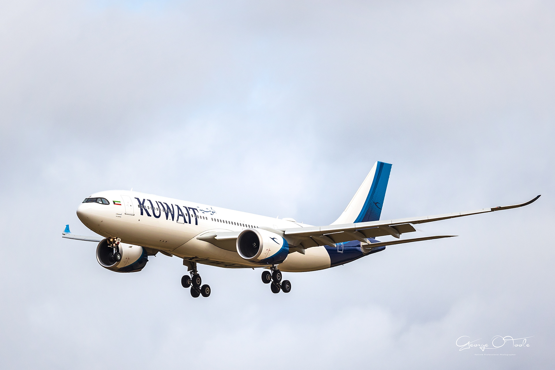 9K-APG Airbus A330-841 Kuwait Airlines Edinburgh 11092021