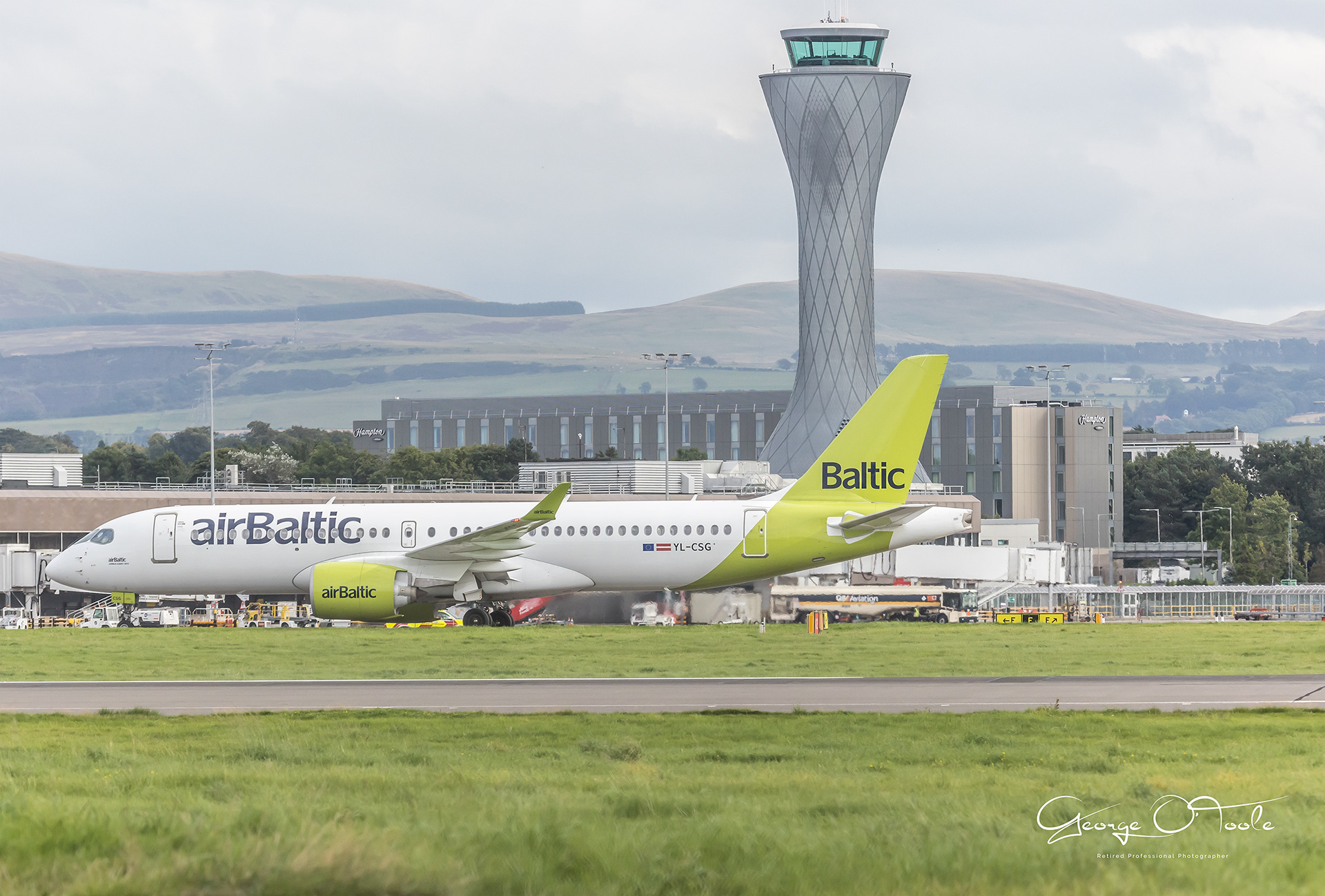 YL-CSG Bombardier A220-300 Cn 55009 Air Baltic EDI-EGPH 10092021