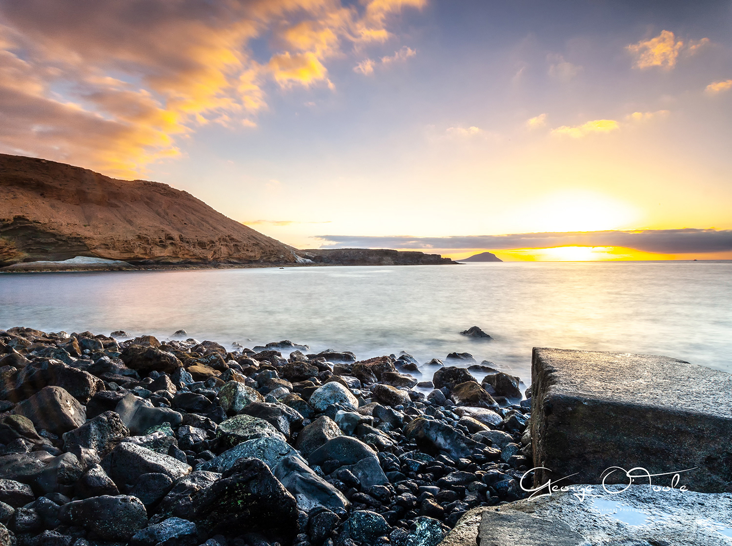 Yellow Mountain Costa del Silencio Tenerife 