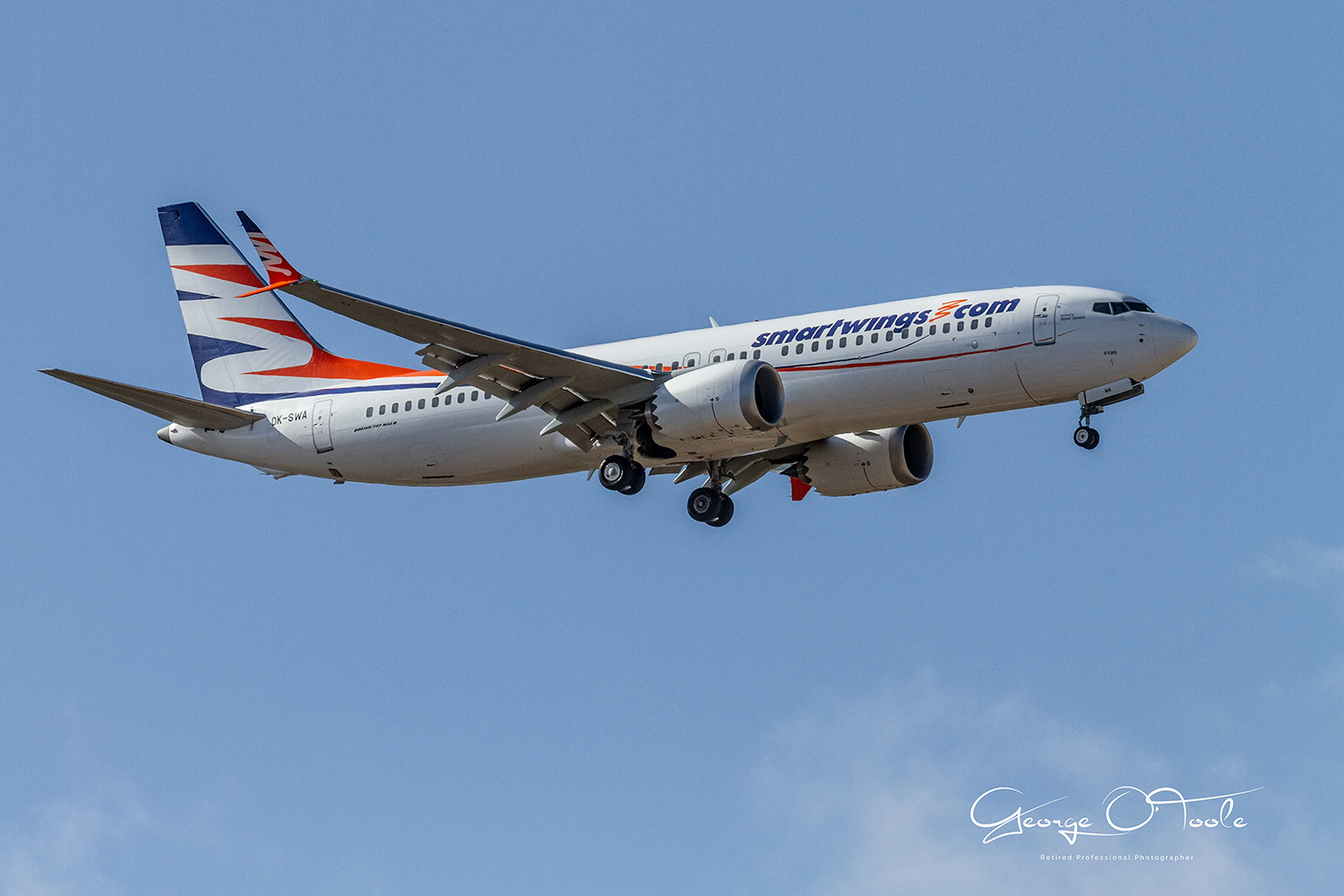 OK-SWA Boeing 737-8 MAX Smart Wings