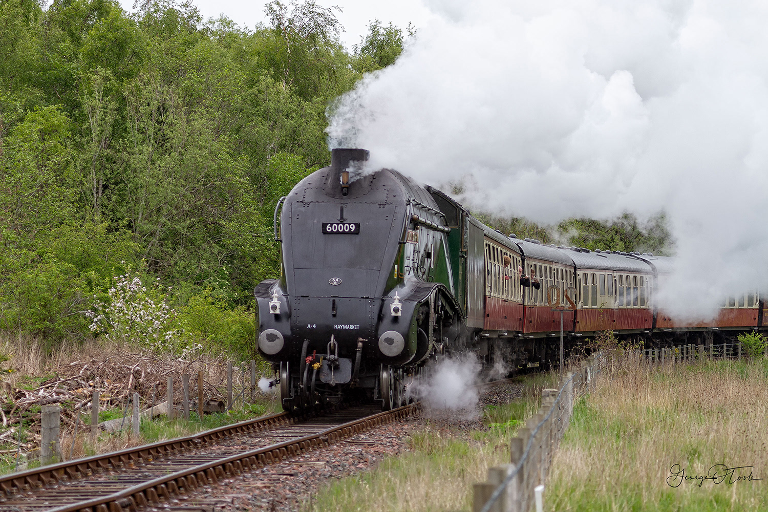 60009 A4 Pacific Union of South Africa at Boness