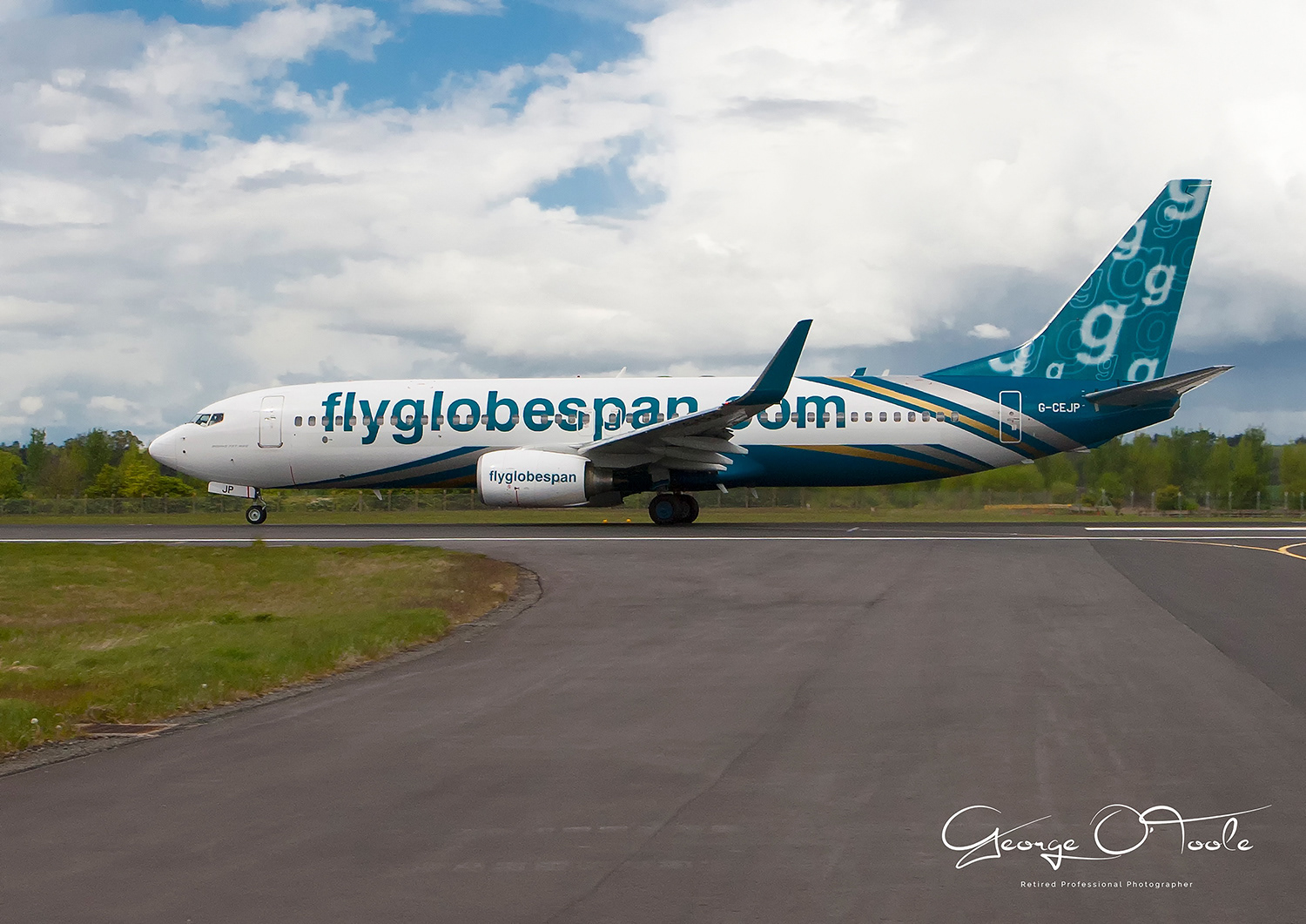 G-CEJP Boeing 737-8BK Flyglobespan