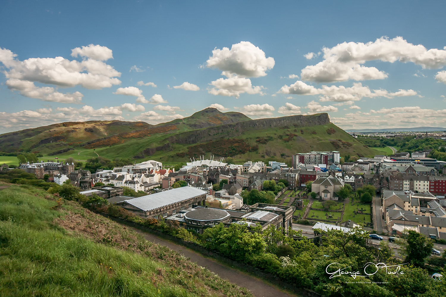 The Historic City of Edinburgh.