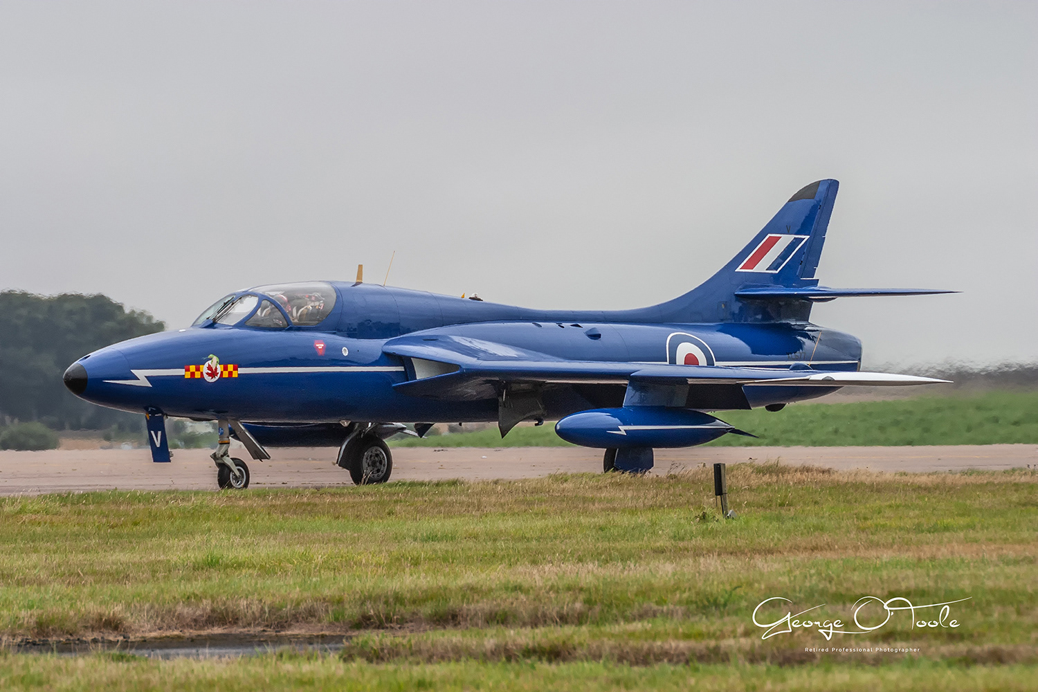 G-BXKF Hawker Hunter T7 Royal Air Force