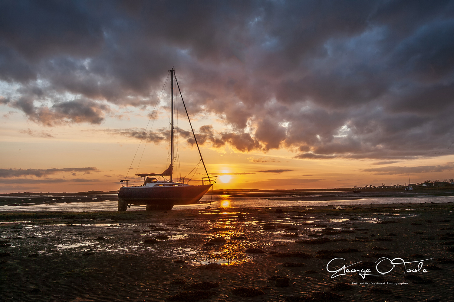 The River Esk Estuary at Ravenglass Cumbria.