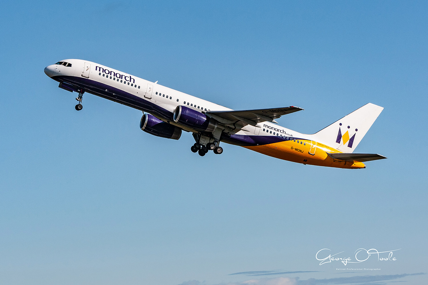 G-MONJ Boeing 757-2T7- Monarch Airlines