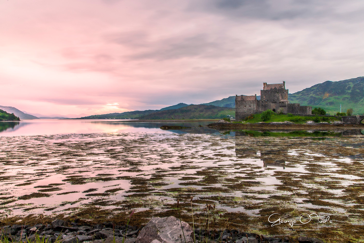 Eilean Donan Castle Dornie by Kyle of Lochalsh Scotland.