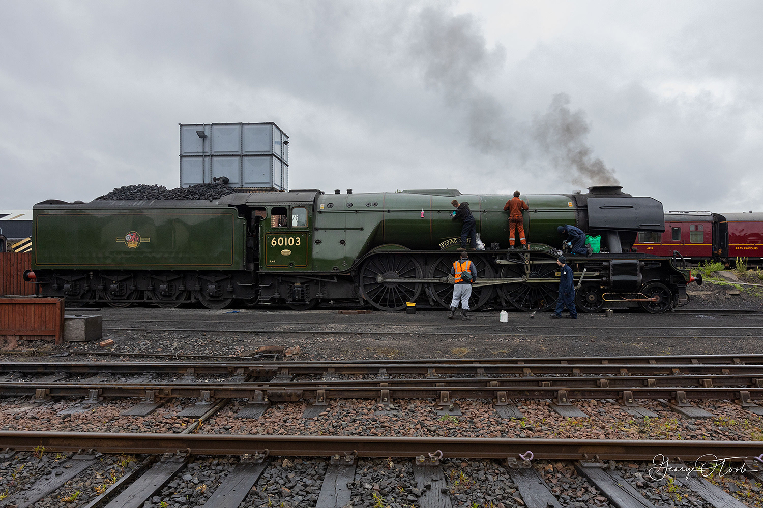60103 Flying Scotsman at Boness