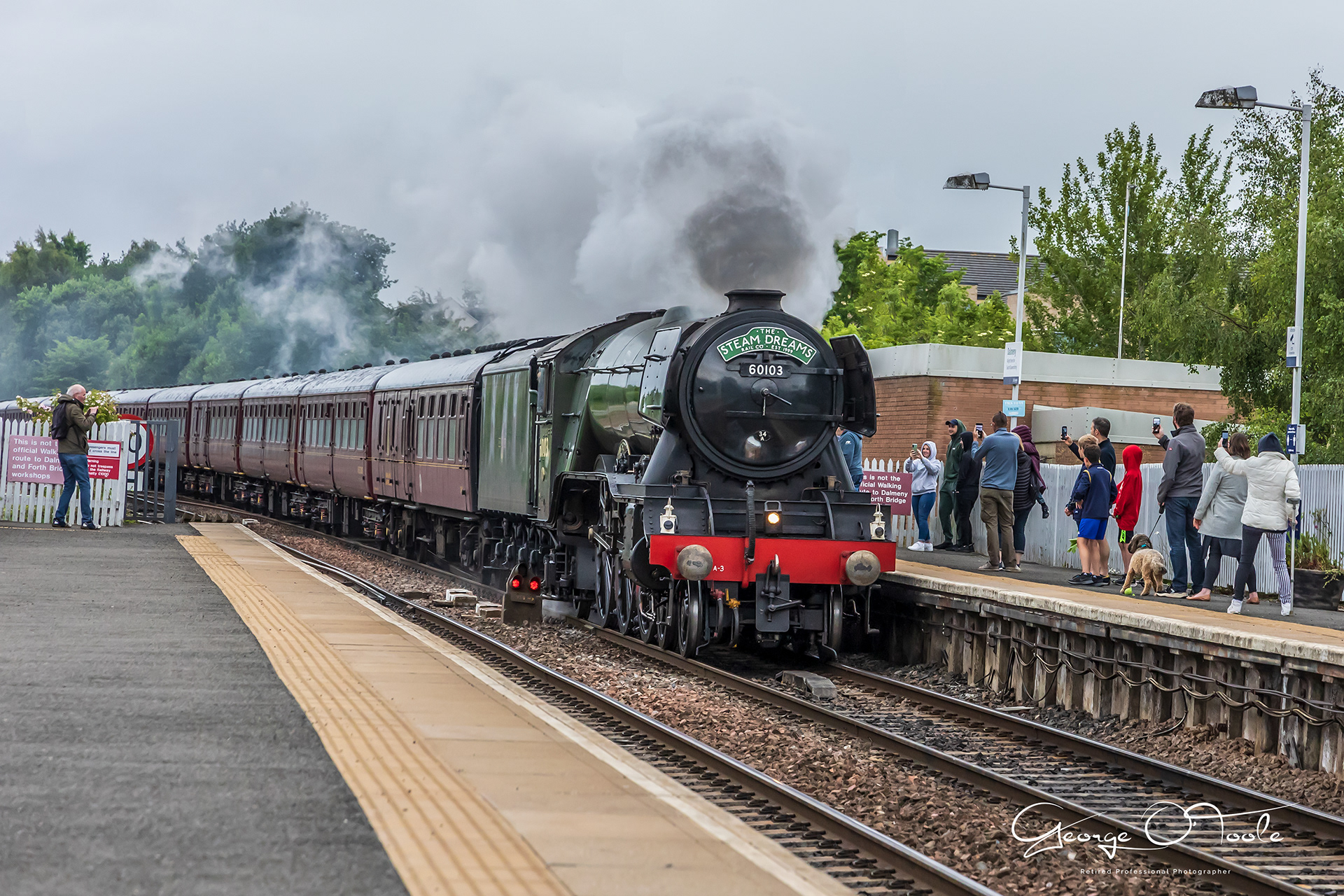 60103 The Flying Scotsman at Dalmeny 25062021