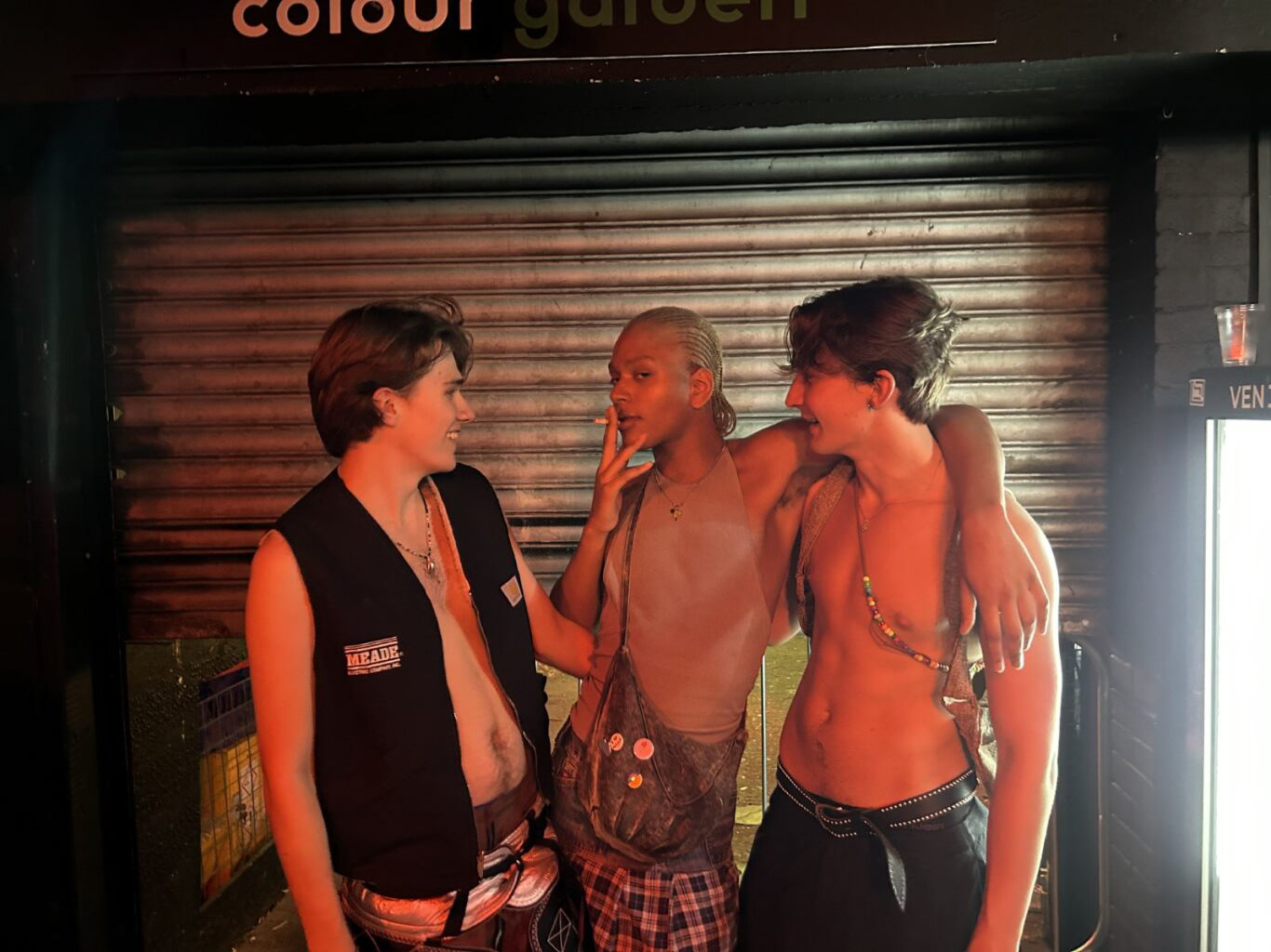 Fig.1 - Myself and friends at on a gay night out 15/07/2023 - Taken by a friend.