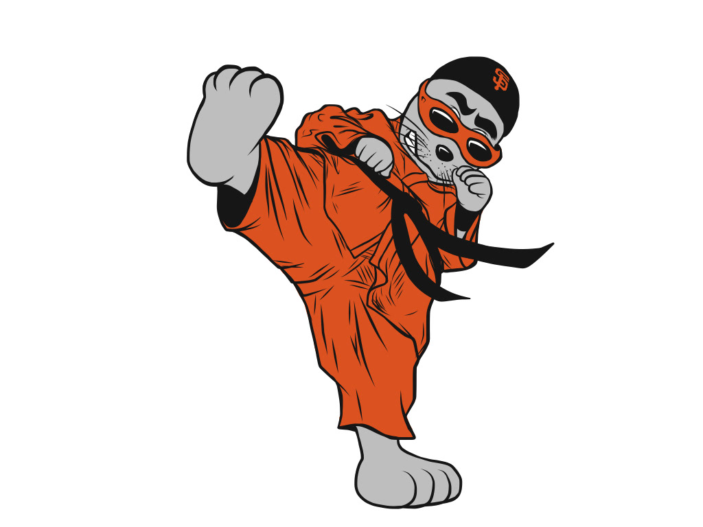 Download San Francisco Giants Lou Seal Mascot Wallpaper