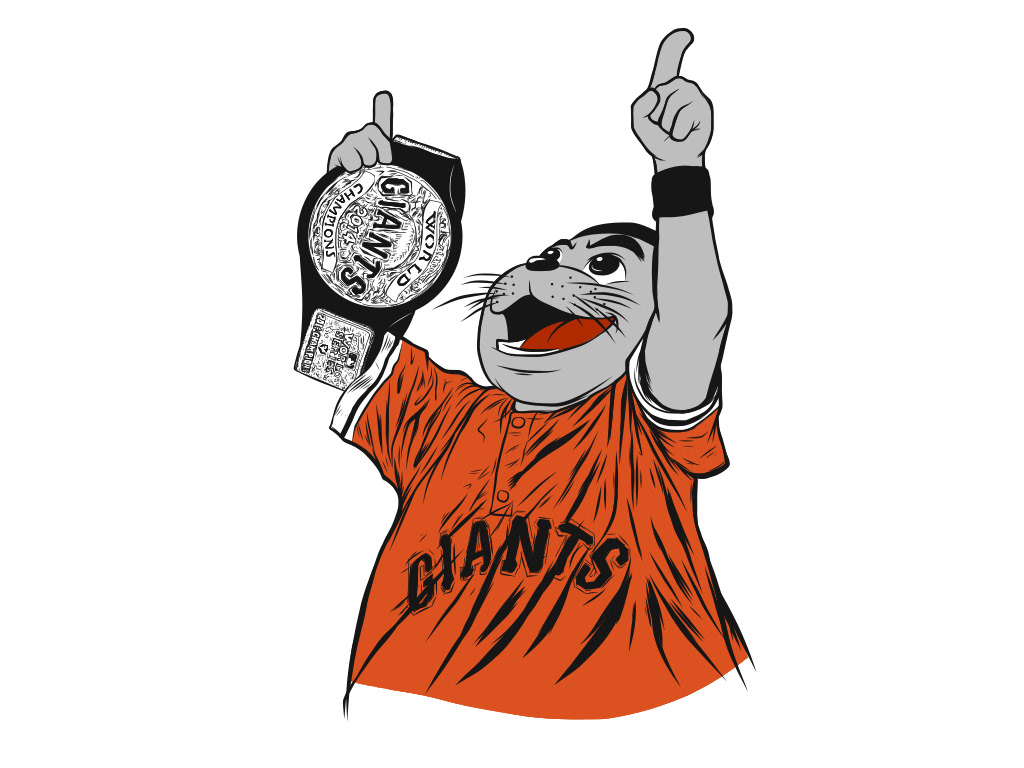 Gigante the San Jose Giants Mascot - Drawception