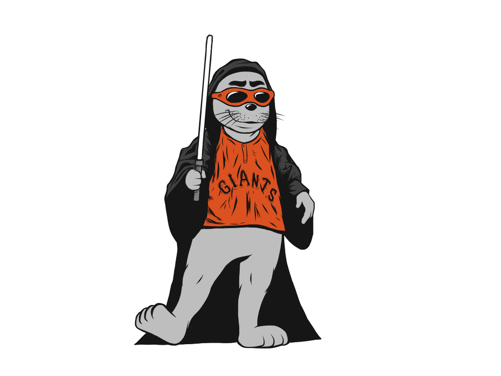 Gigante the San Jose Giants Mascot - Drawception