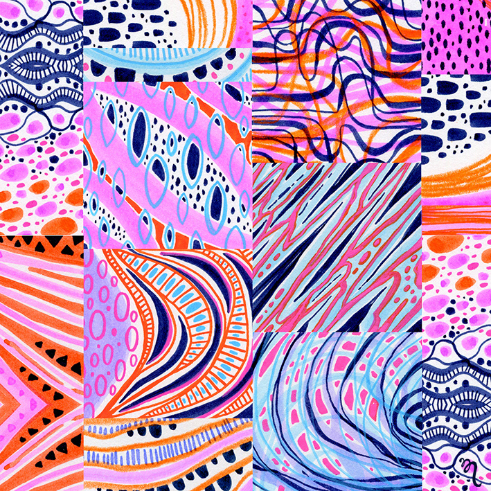 Another version of "Creative Squares"