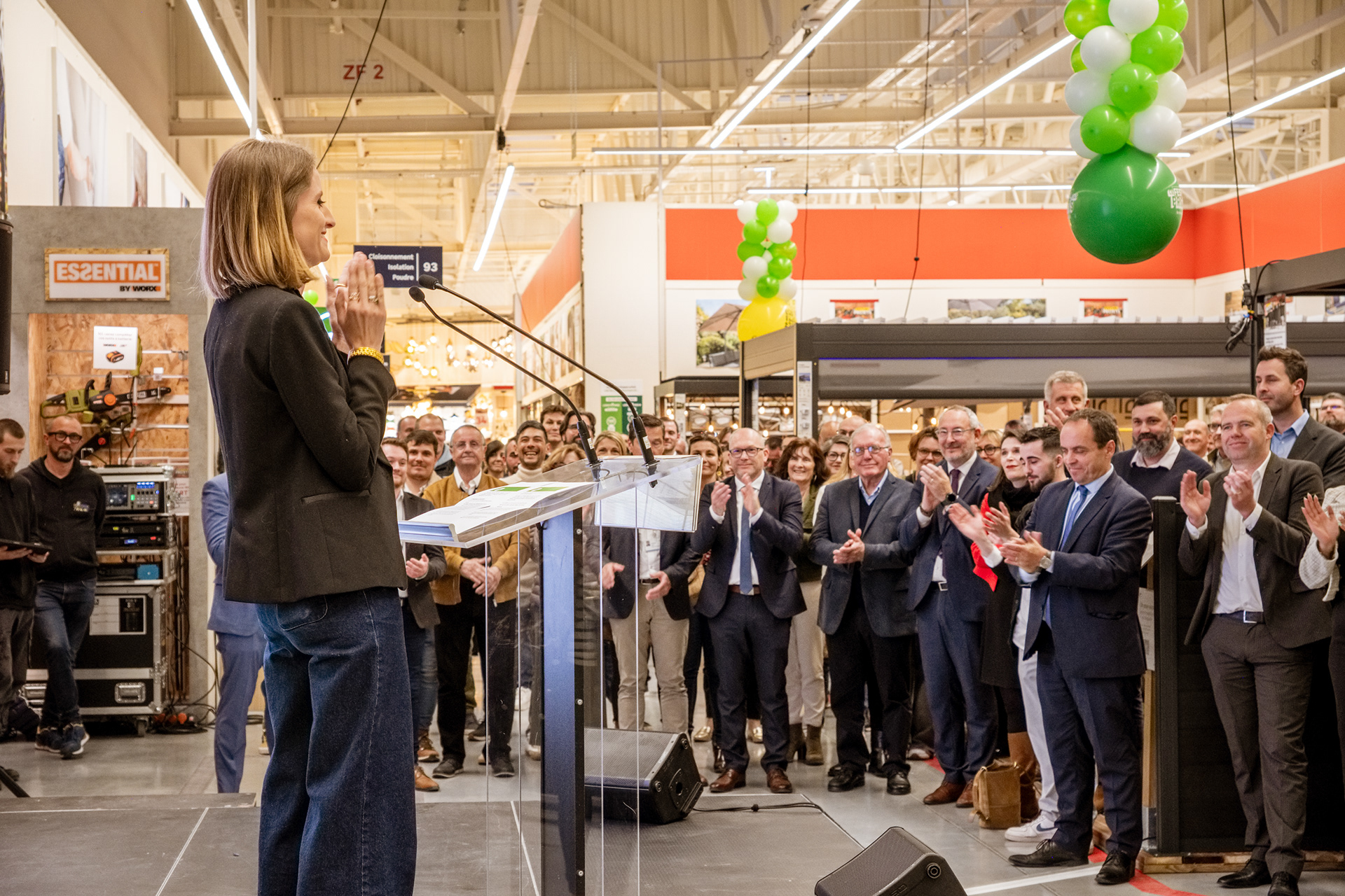 Inauguration Leroy Merlin - Saintes