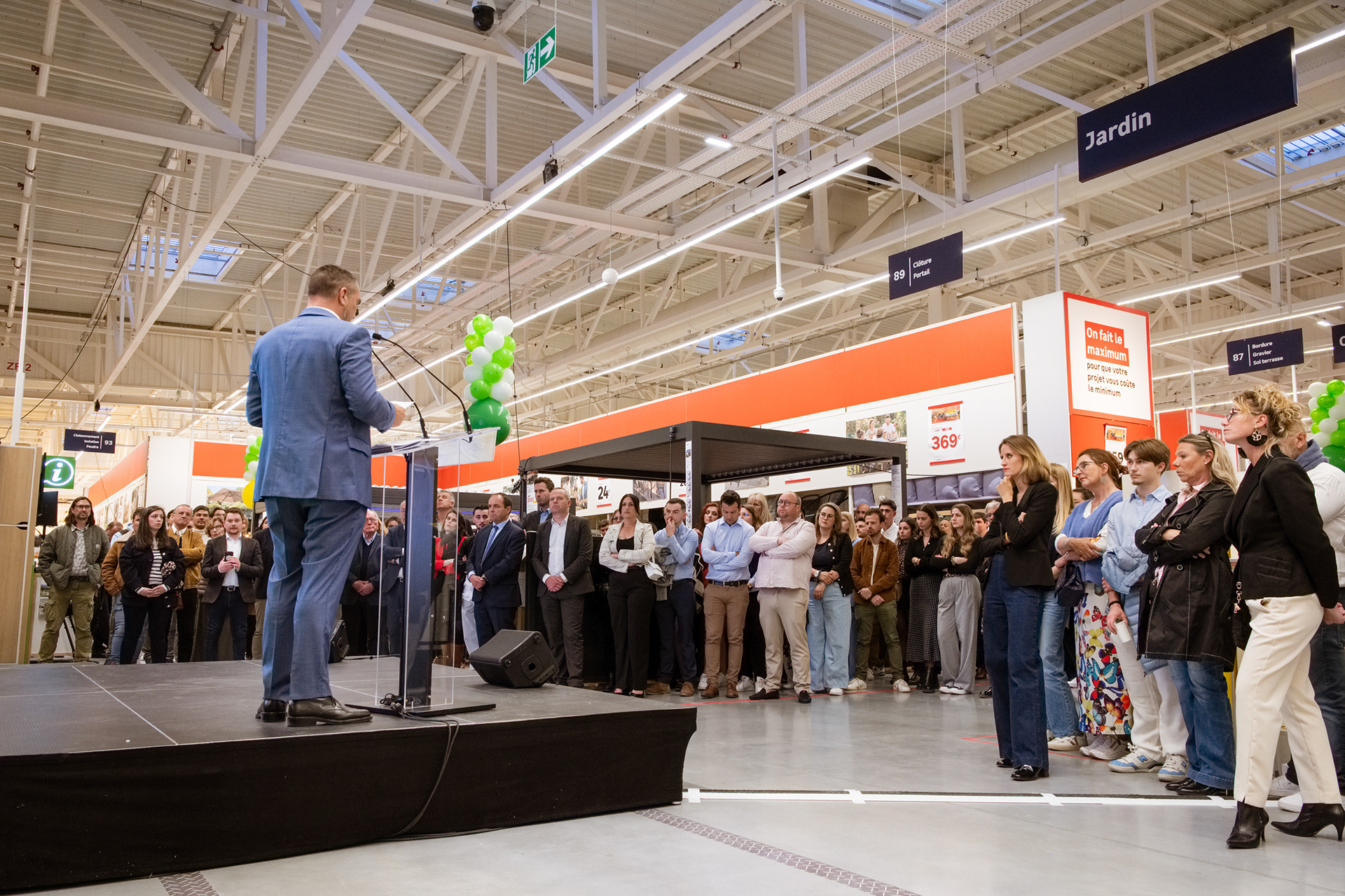Inauguration Leroy Merlin - Saintes