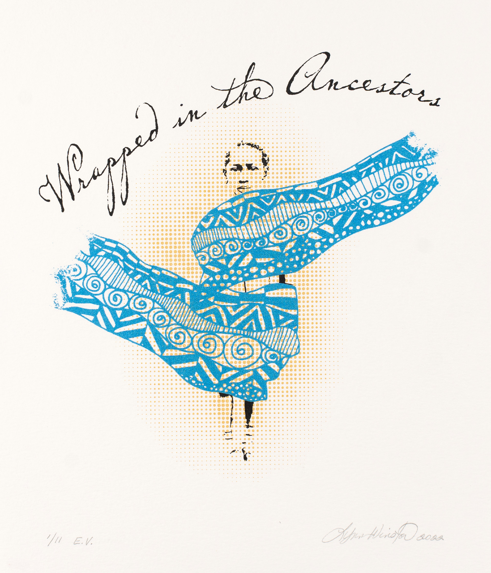 Wrapped In Magic (screen print 3-color)