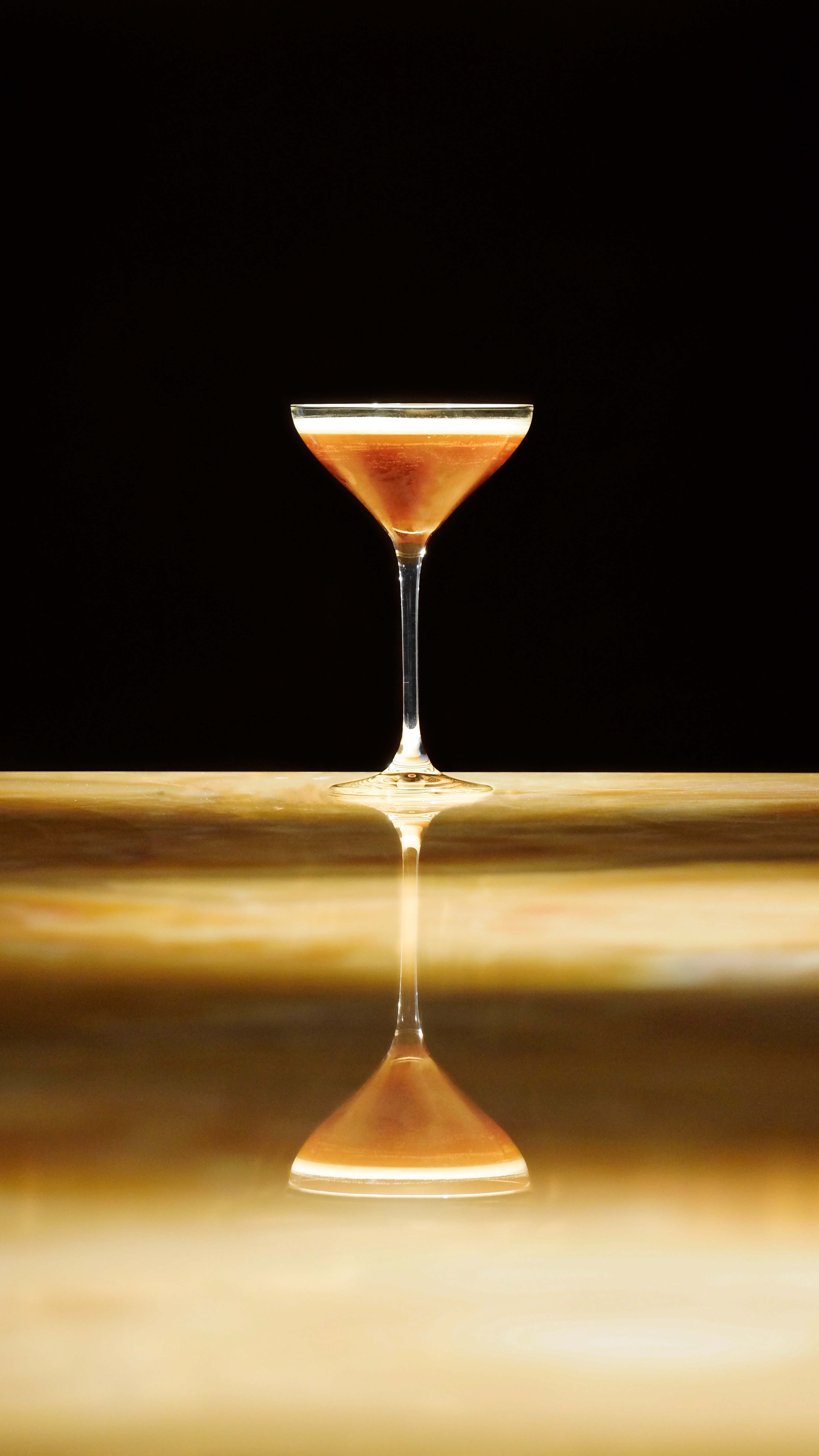 El reflejo del cóctel