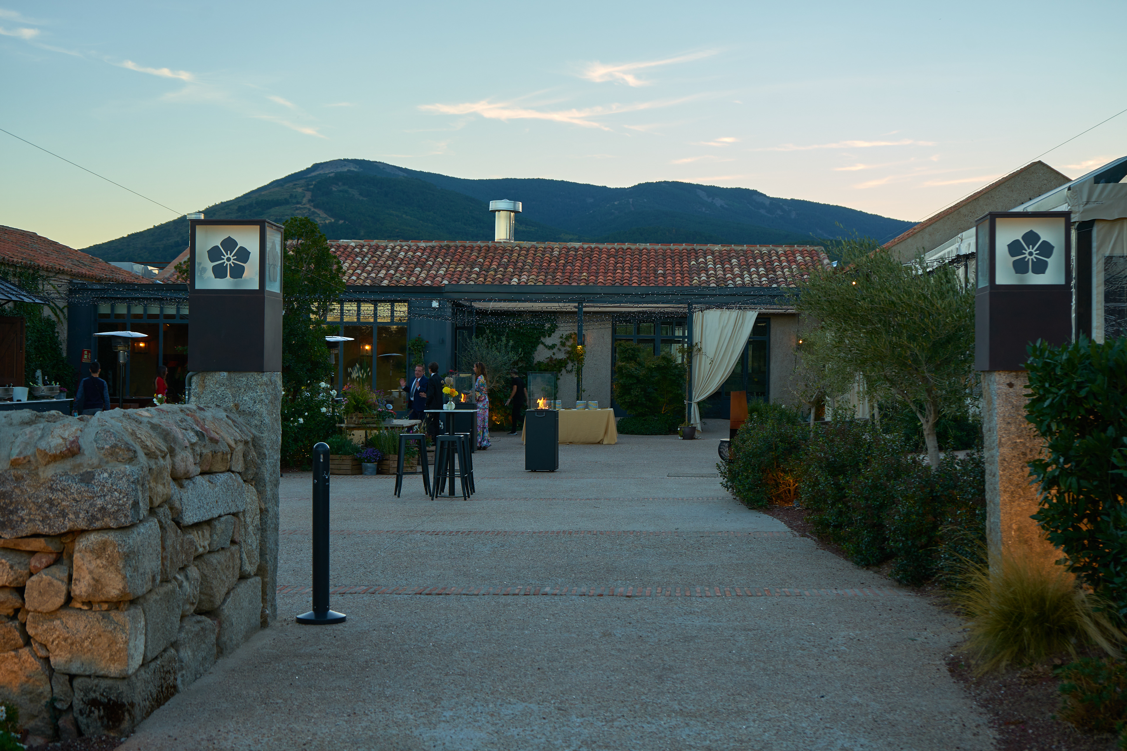 La entrada principal