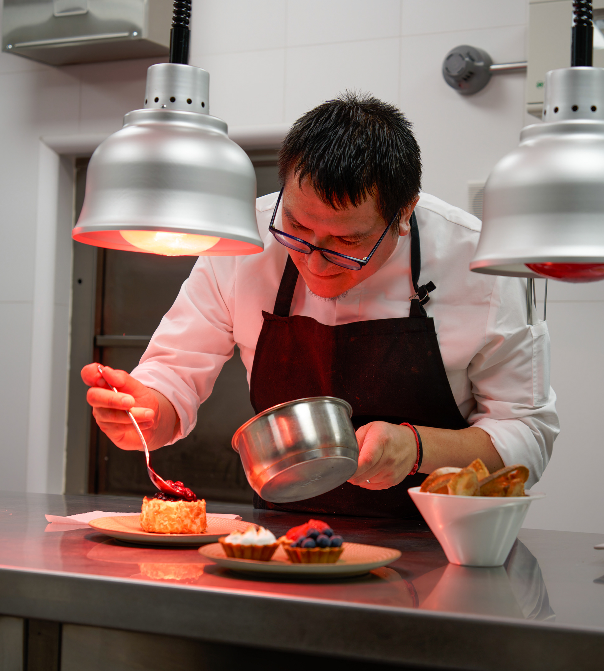 Finalizando el plato