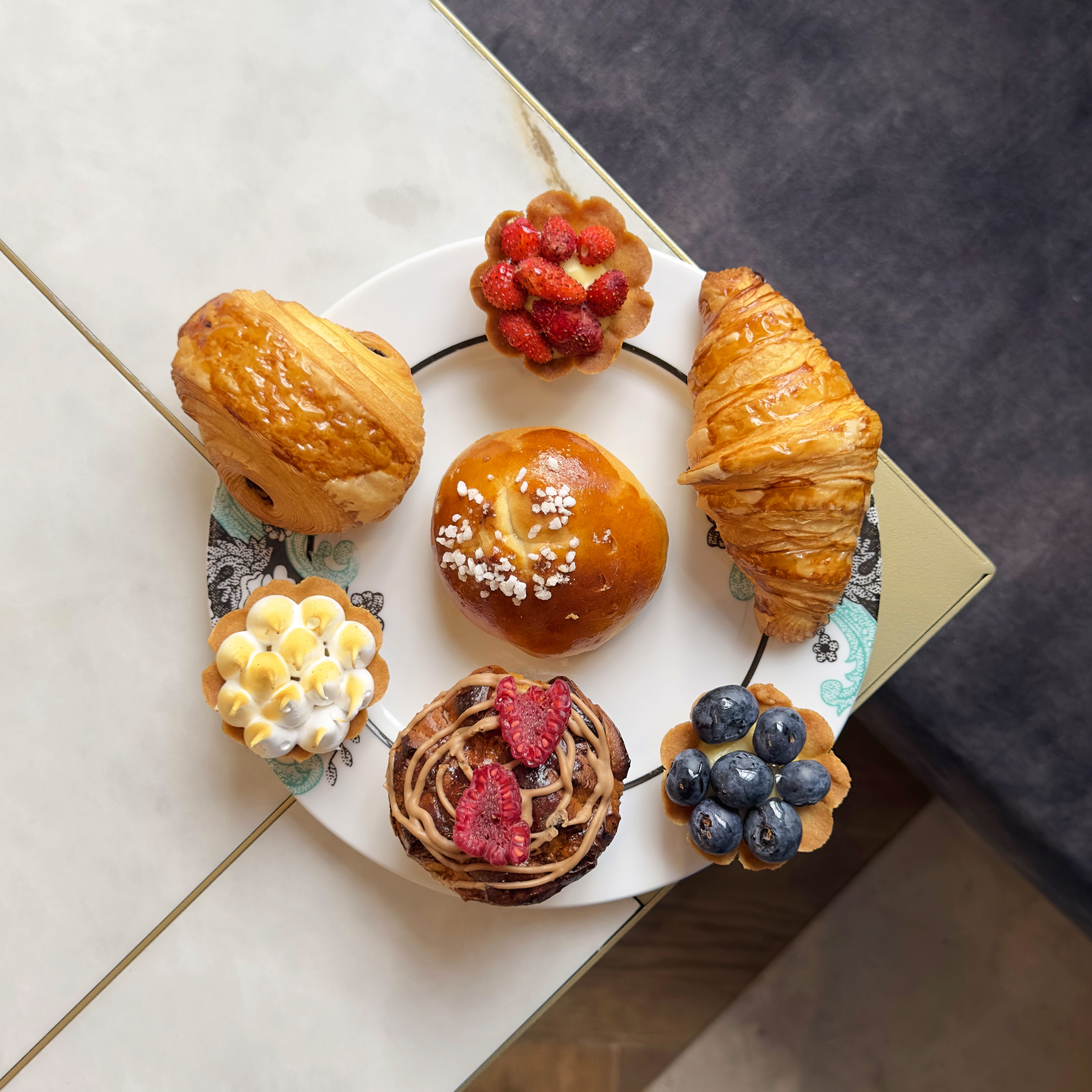 Selección de pastelería