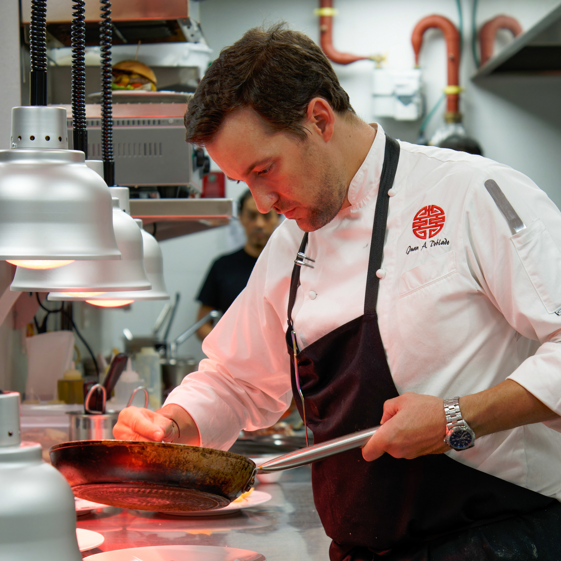 La cocina en acción