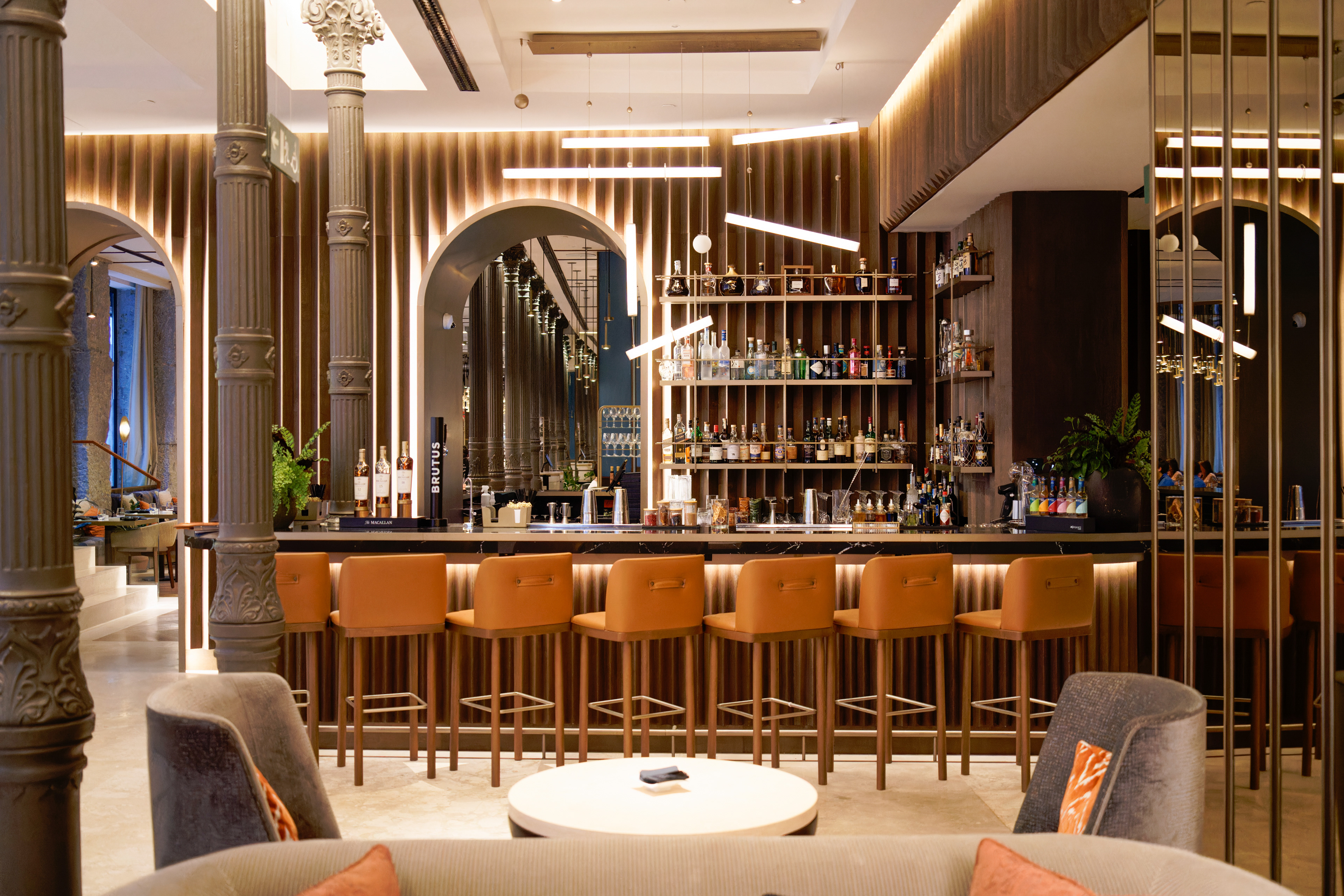 La zona de coctelería