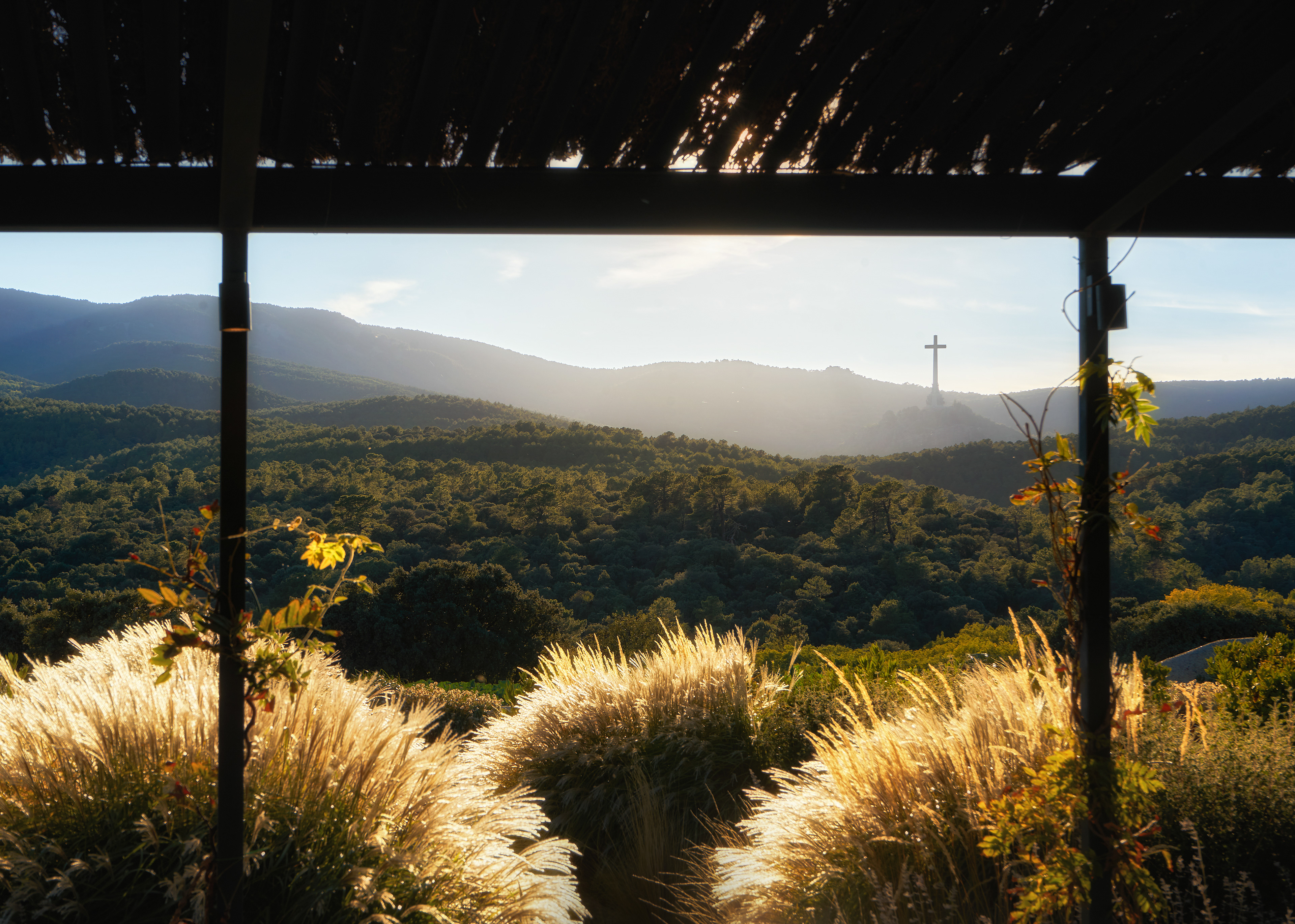 El atardecer en el valle
