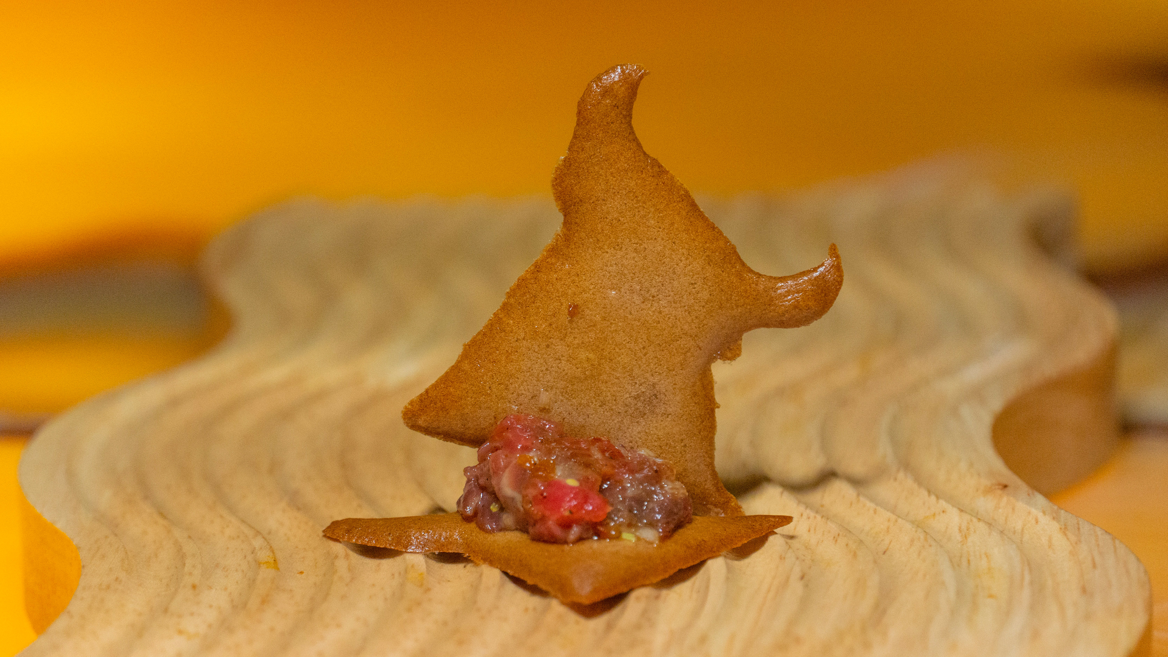 Steak tartar de toro bravo