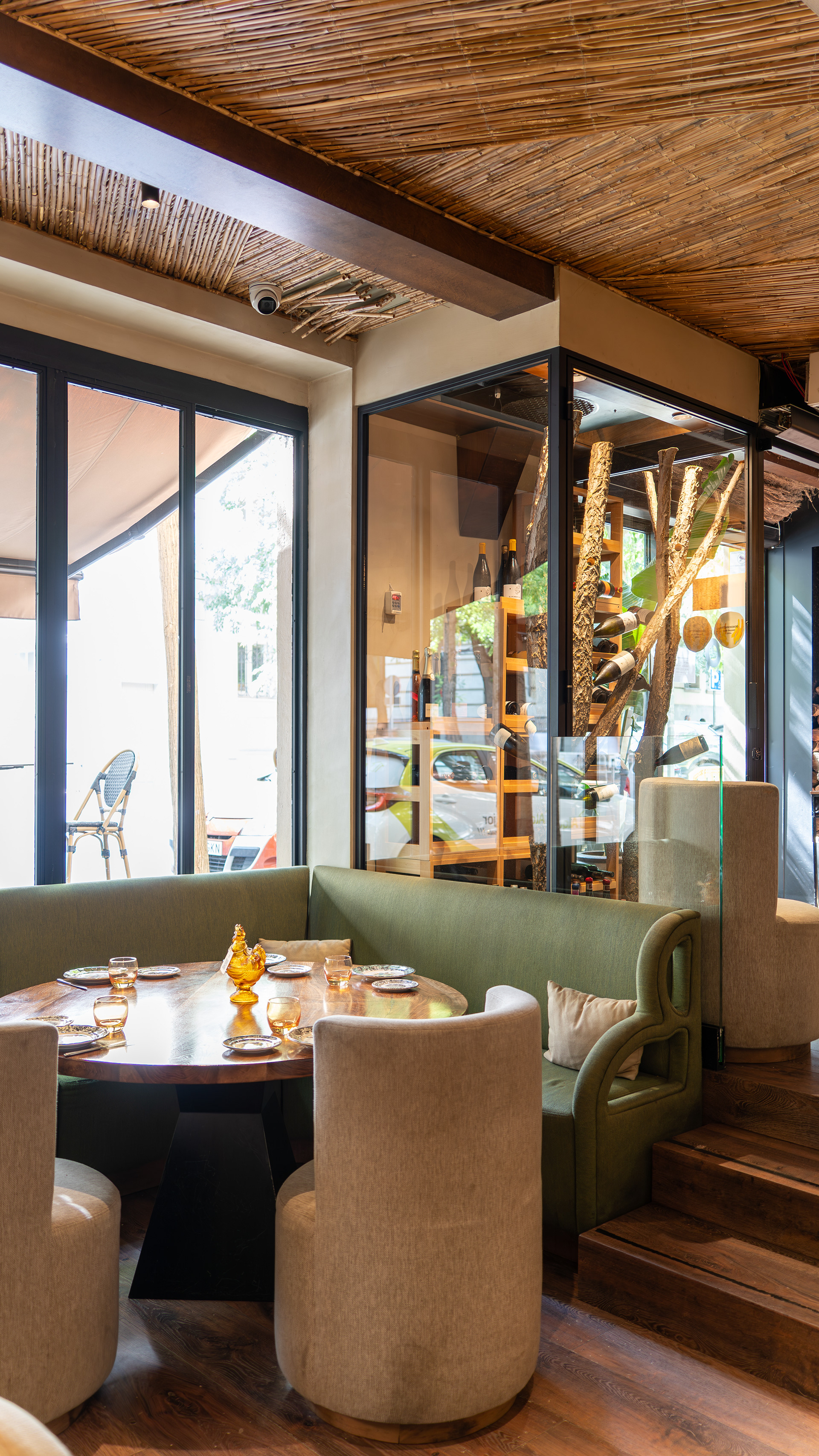 La mesa principal de Coquetto