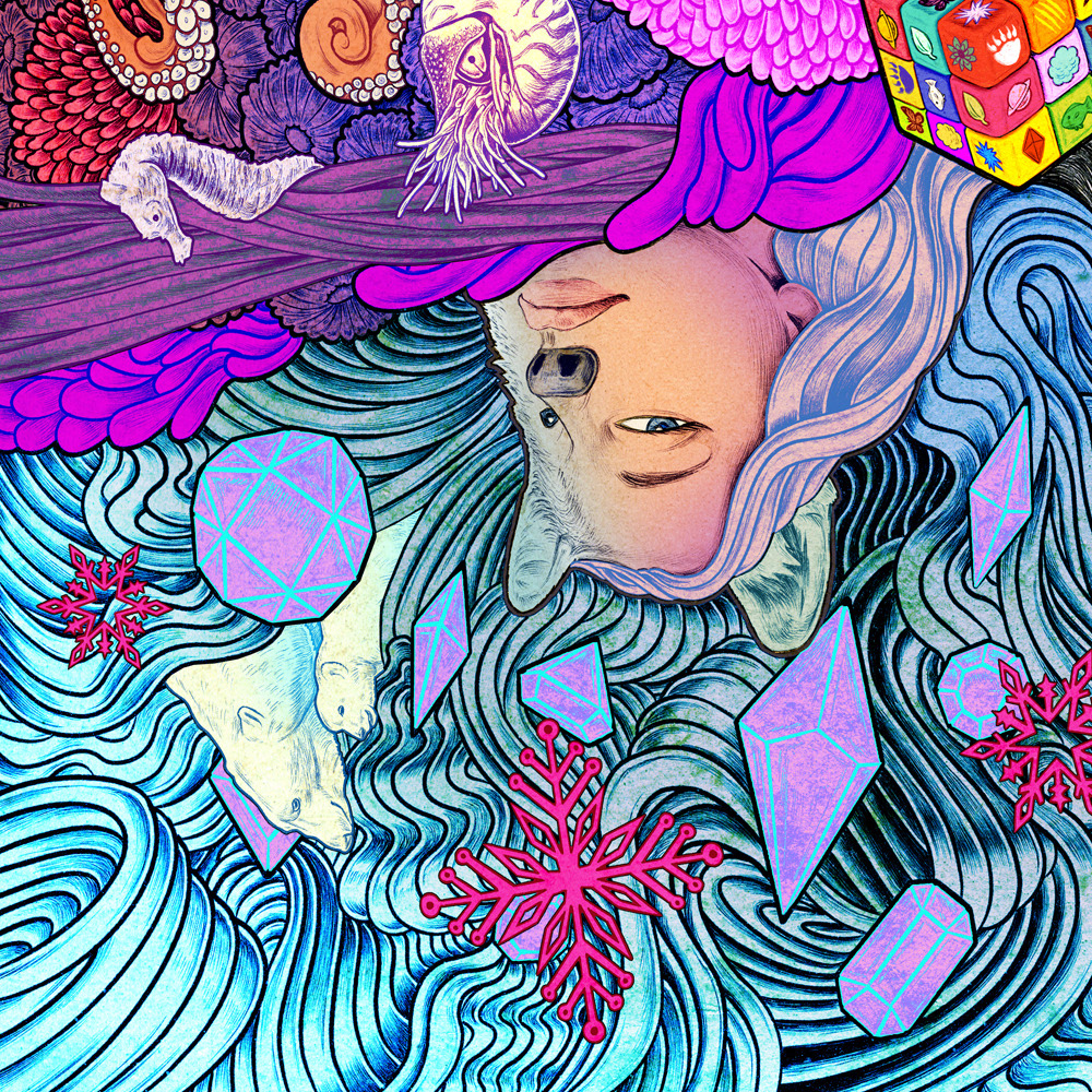 FLuX Original Art for Swatch Power of Nature