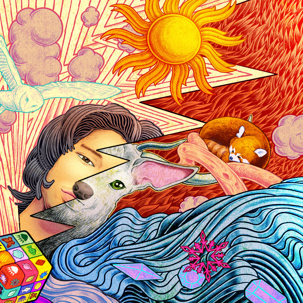 FLuX Original Art for Swatch Power of Nature