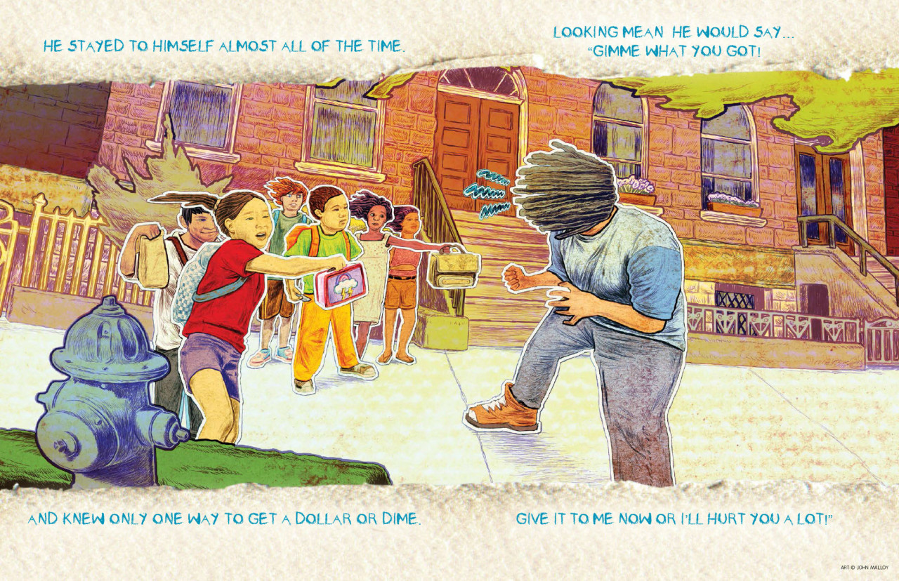 FLuX Original Art The Village Bully