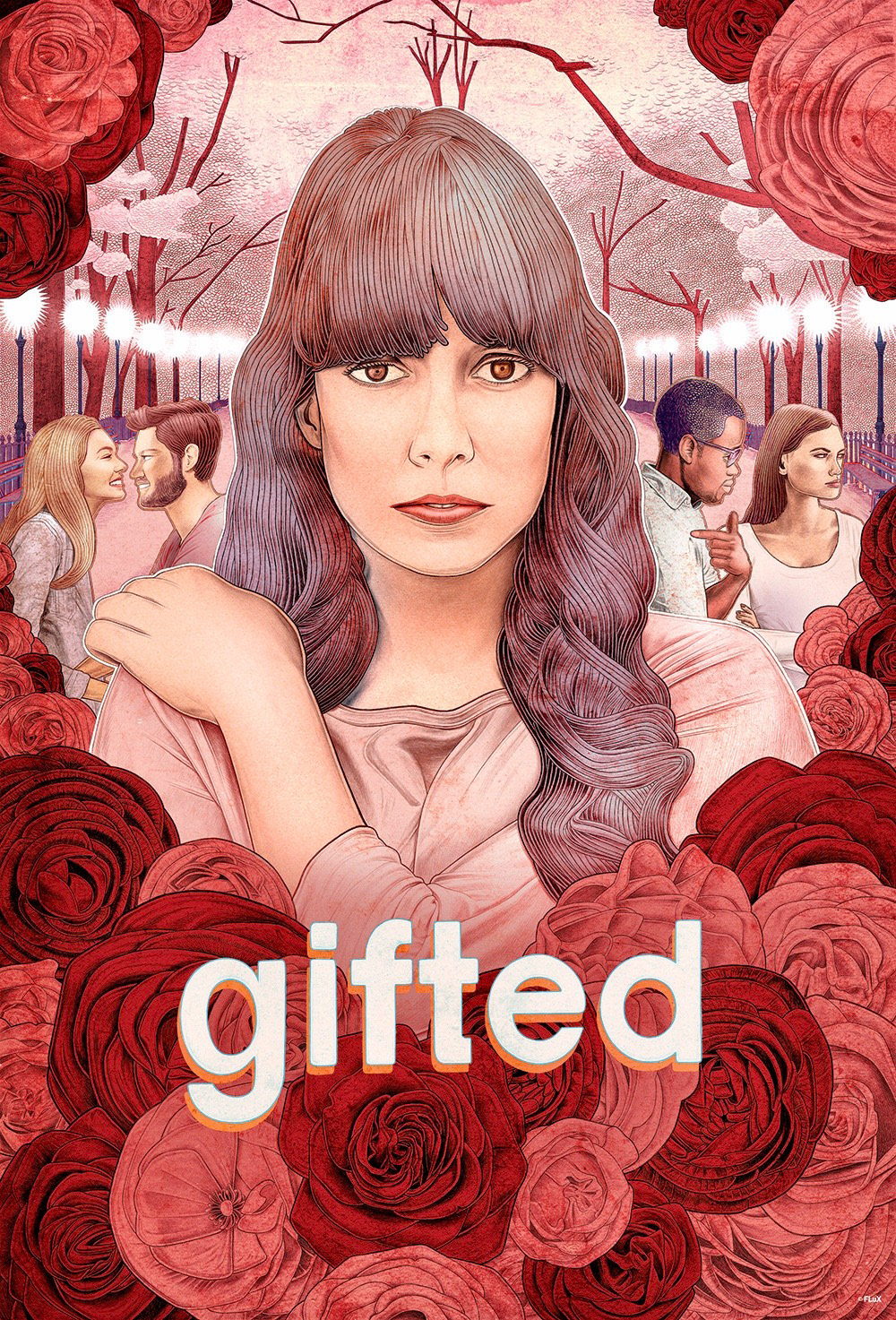 FLuX Original Art for Sacred Fools Los Angeles