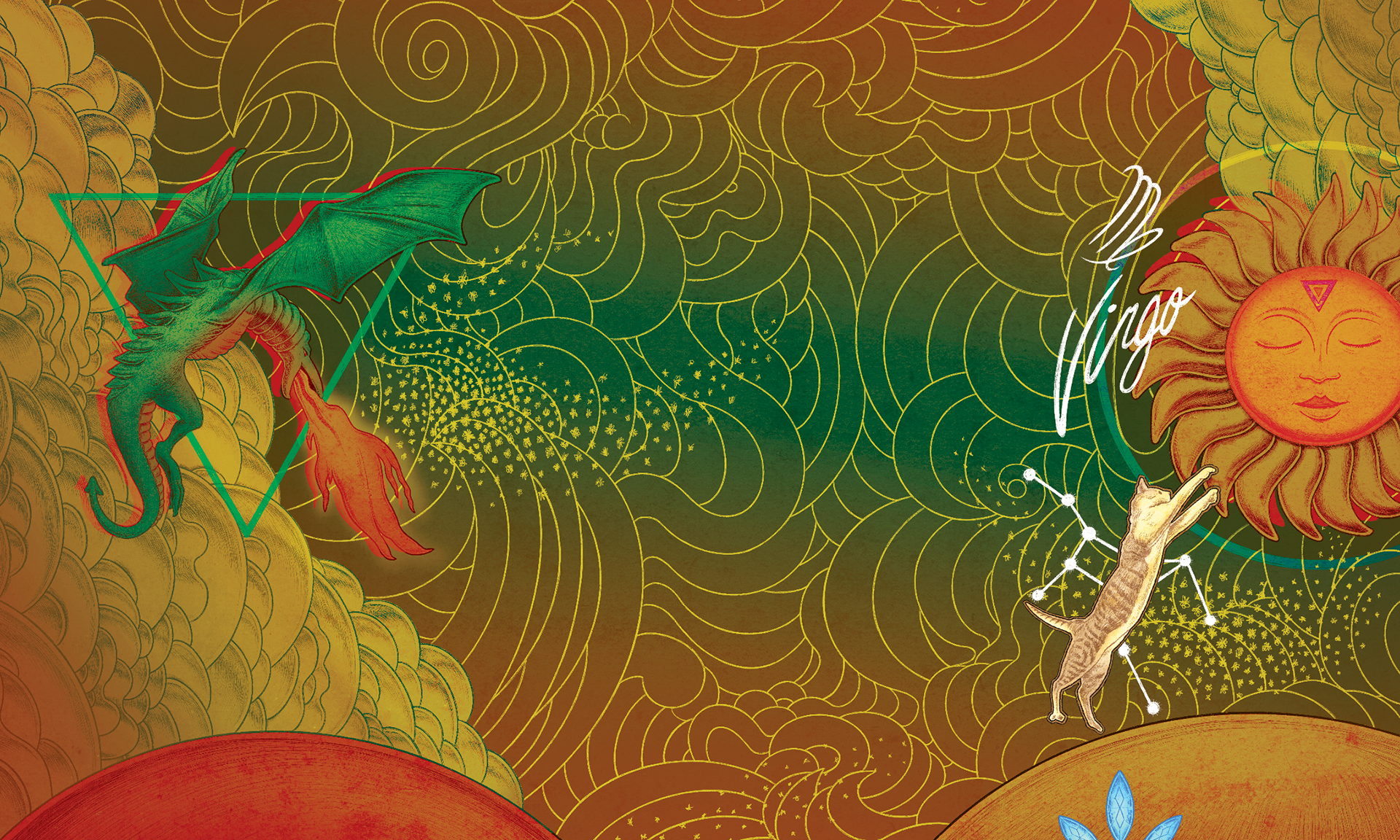 FLuX Original Art for Swatch Zodiac Collection