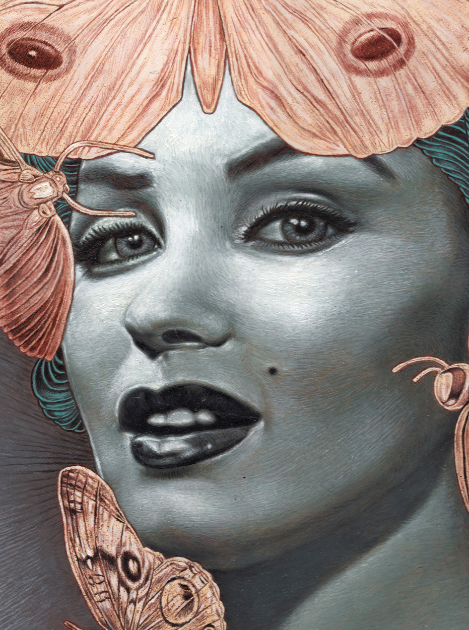 FLuX Original Oil Painting of Marylin Monroe