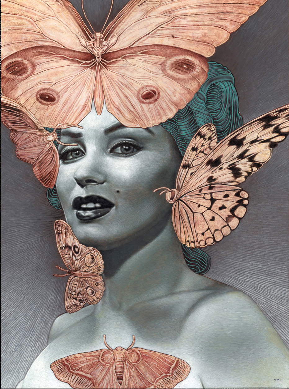 FLuX Original Oil Painting of Marylin Monroe