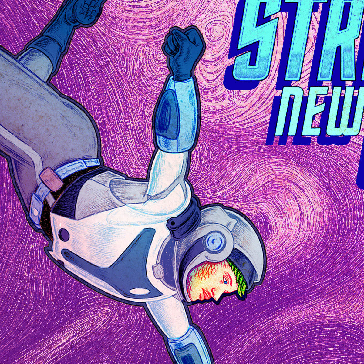 FLuX Original Art for Paramount+ and Star Trek Strange New Worlds