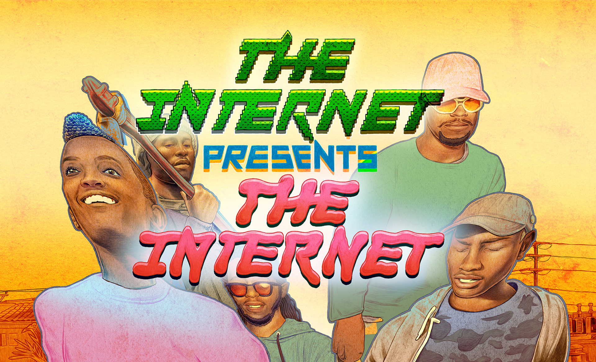 FLuX Original art for Apple / Beats1, and the Internet Band