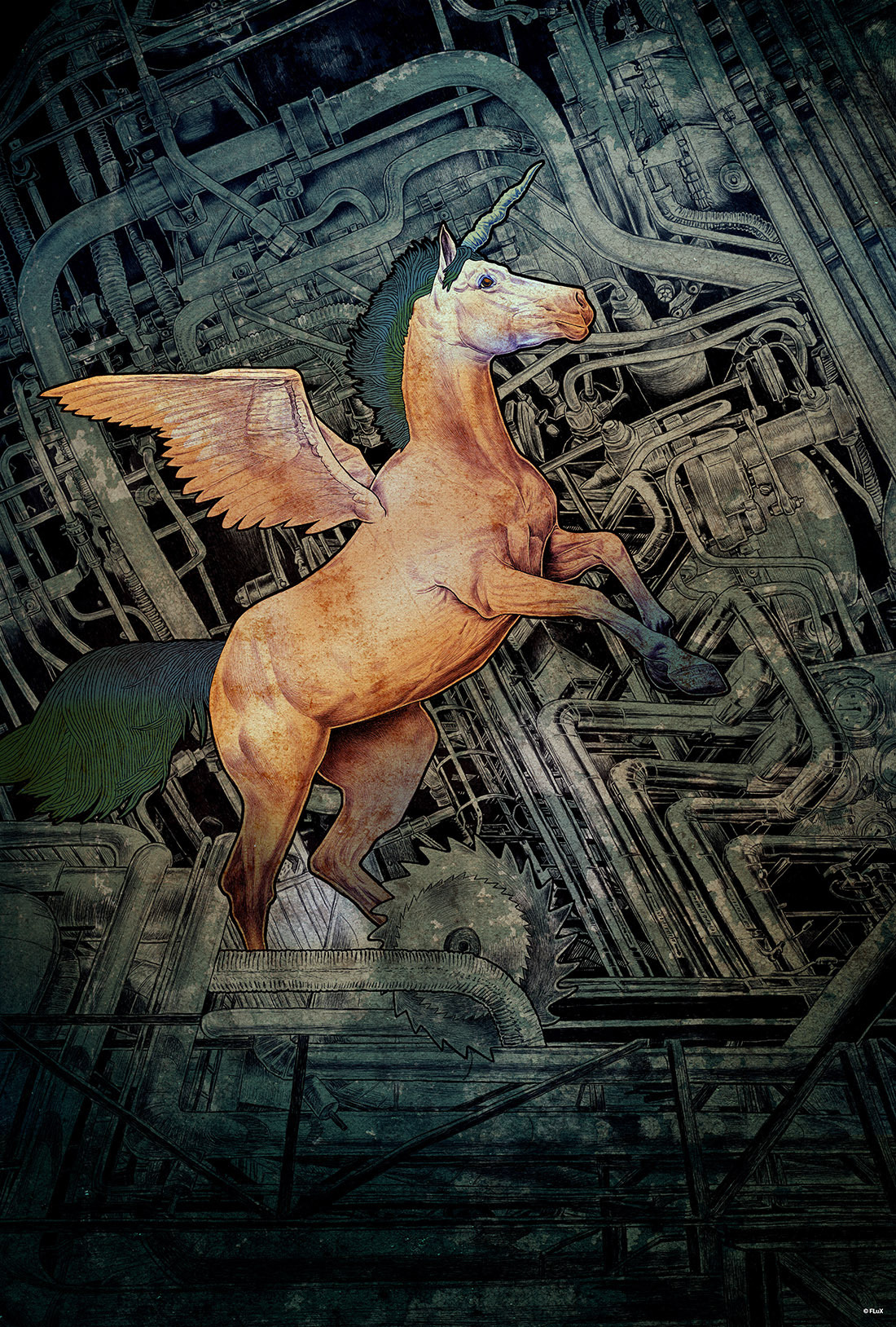 FLuX Original Art Pegasus