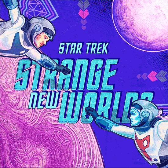 FLuX Original Art for Paramount+ and Star Trek Strange New Worlds