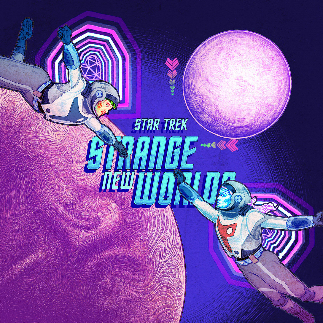 FLuX Original Art for Paramount+ and Star Trek Strange New Worlds