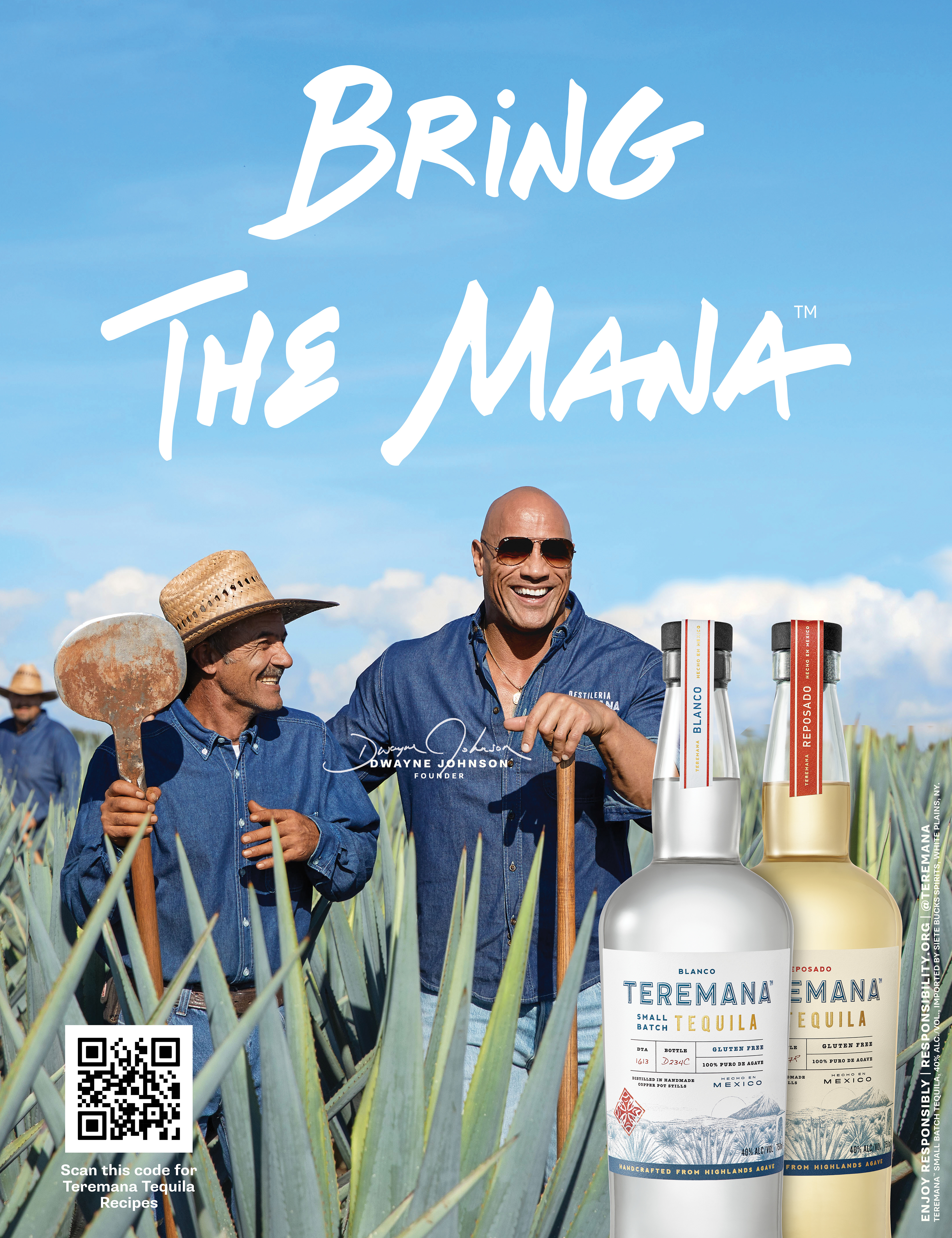 Teremana Tequila POS poster
