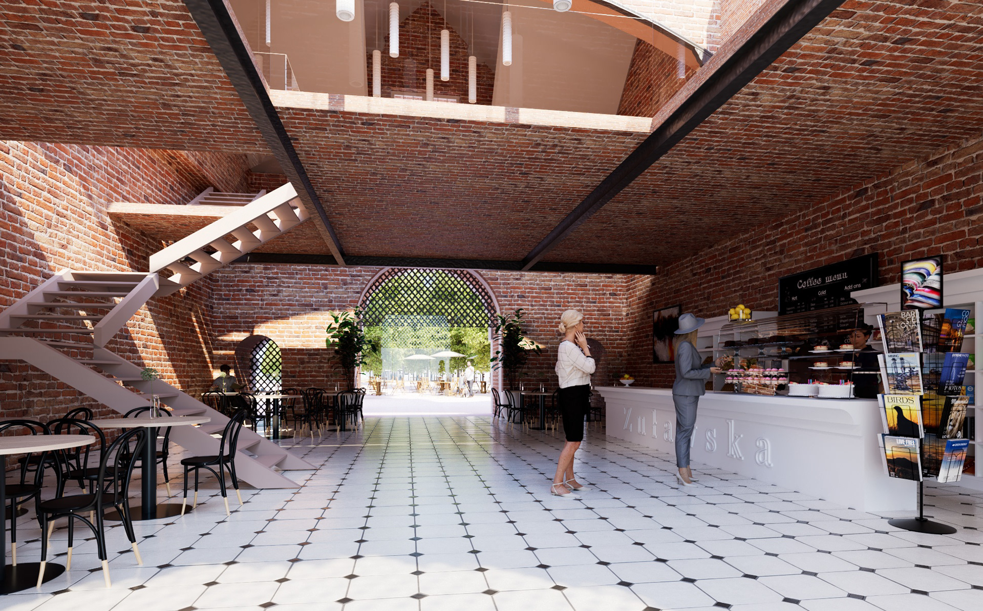 ZULAWSKA TOR UMBAU -INNEN